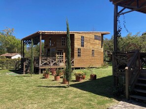 Exterior - Cabaña campestre 1 en Villa de Leyva - Xuetama (Villa de Leyva, Boyacá)