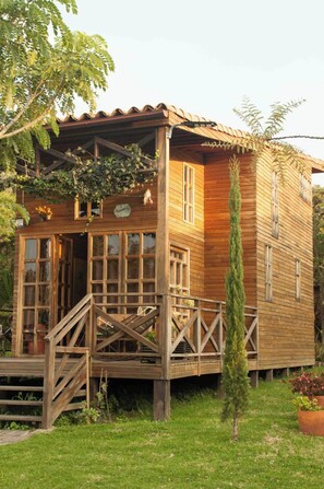 Exterior - Cabaña campestre 1 en Villa de Leyva - Xuetama (Villa de Leyva, Boyacá)