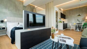 1 Schlafzimmer, kostenloses WLAN, BettwÀsche, Rollstuhlgeeignet