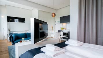 1 Schlafzimmer, kostenloses WLAN, BettwÀsche, Rollstuhlgeeignet