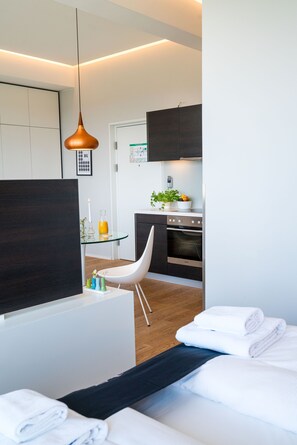 1 sovrum, gratis wi-fi, sängkläder och rullstolsanpassning