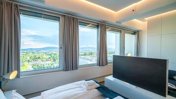 1 Schlafzimmer, kostenloses WLAN, Bettwäsche, Rollstuhlgeeignet
