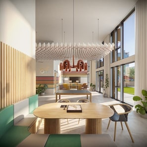 Lobby sitting area