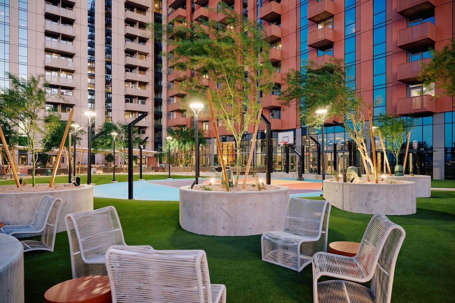 Rooftop terrace