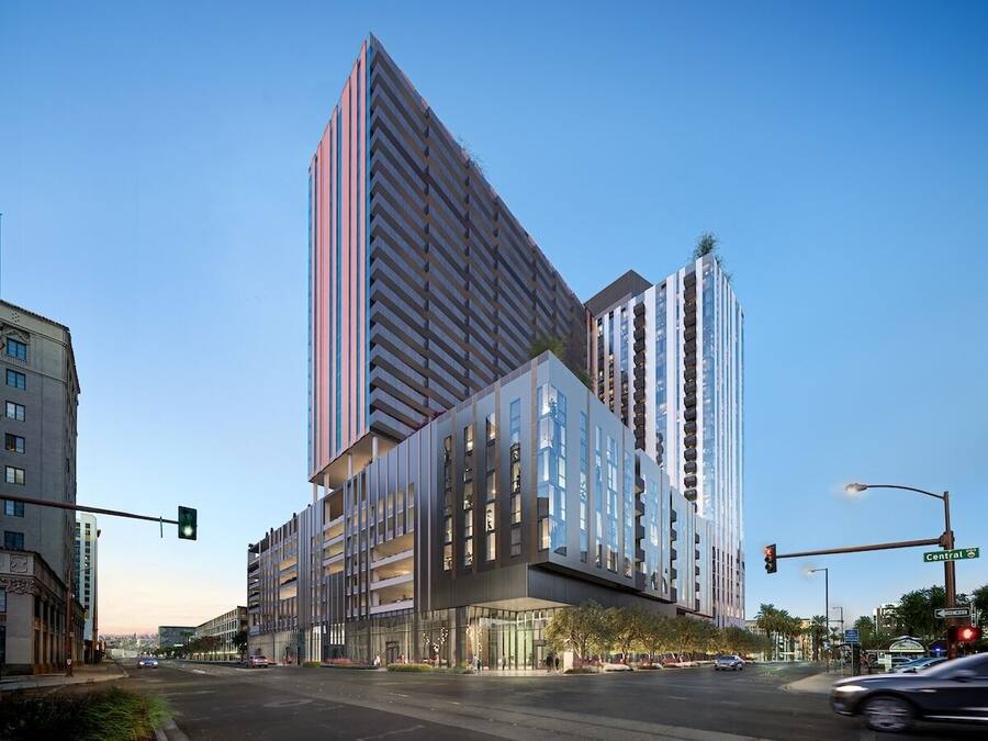 Fassade der Unterkunft