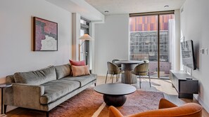 Suite, 2 chambres | Coin séjour