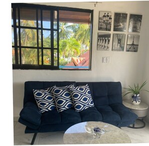 TV - Chic 2-bedroom condo with fitness room, WiFi in awesome Boca Chica (Boca Chica)