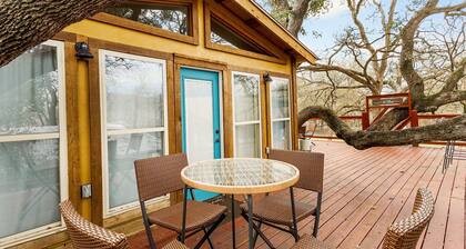 Tipis on the Guadalupe