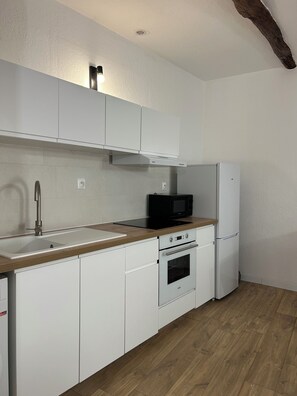 Microwave, oven, stovetop