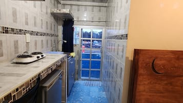 Superior Apartment, Balcony | Private kitchen