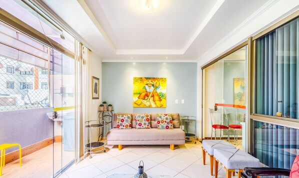 Apartamento básico | Área de estar