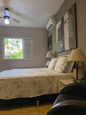 Suíte do Sobrado - Sossego Homestay com Piscina Aquecida - Chapada dos Guimarães | Hypo-allergenic bedding, individually decorated, individually furnished - Sossego Homestay - Chapada dos Guimarães (Chapada dos Guimarães)