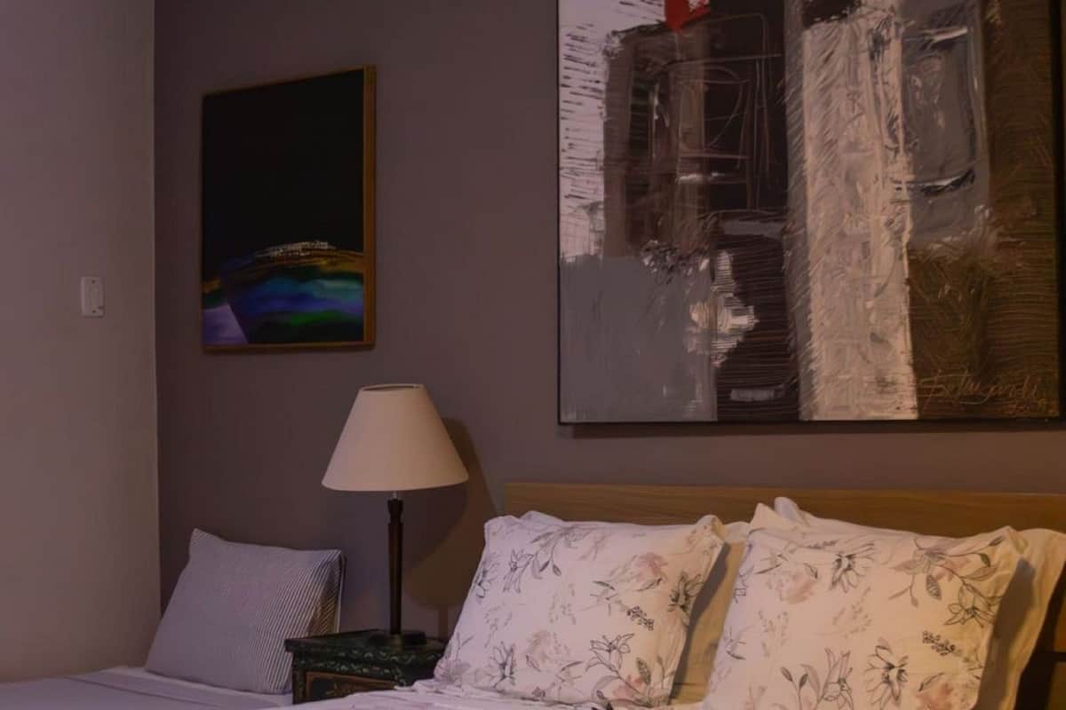 Suíte do Sobrado - Sossego Homestay com Piscina Aquecida - Chapada dos Guimarães | Hypo-allergenic bedding, individually decorated, individually furnished