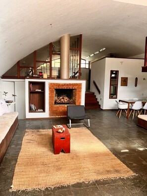 Interior - Historic House of Sérgio Ferro - Modern Architecture (Vila Santo Antonio de Carapicuiba Cotia)