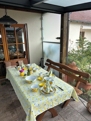 Speisen im Freien