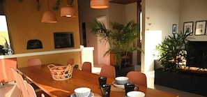 Dining room - Casa Salpico - Docas do Rosa - SC (Imbituba)