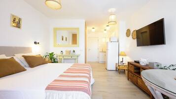 1 soverom, strykejern/-brett, wi-fi og sengetøy