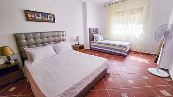 Family Apartment, Balcony, Garden View