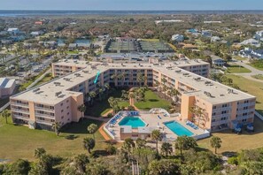 Exterior - Ocean View Renovated 2BR Condo at St Augustine Beach & Tennis Club Pool & Beach (St Augustine)