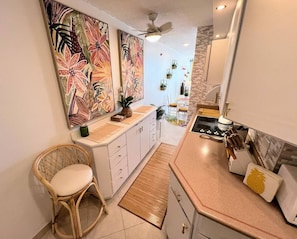 Fridge, microwave, stovetop, dishwasher - Stay at Tropical Vibes, in beautiful Las Croabas, Fajardo. (Fajardo)