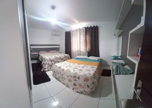 2 bedrooms, WiFi, bed sheets, wheelchair access