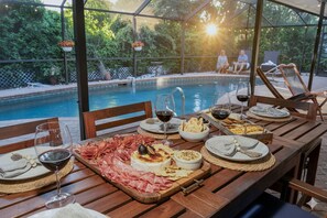 Udendørs pool, opvarmet pool