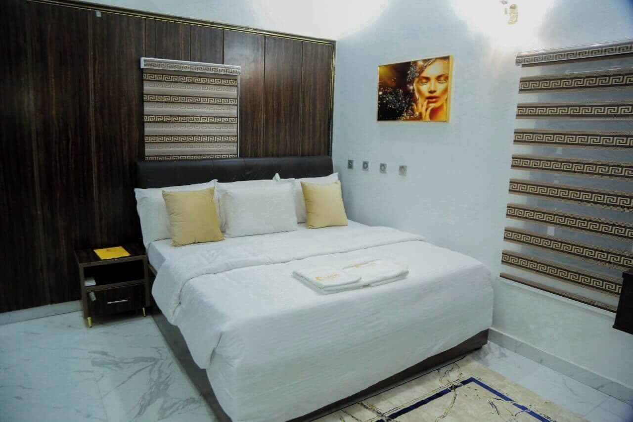 Family Apartment, Balcony, City View | Desk, laptop workspace, blackout drapes, soundproofing