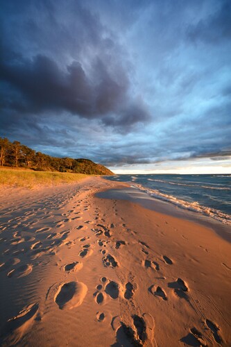 New home within 1/2 mile of Lake Michigan and 5 miles from the Sleeping Bear Dunes
