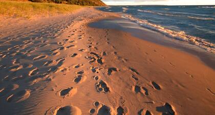 New home within 1/2 mile of Lake Michigan and 5 miles from the Sleeping Bear Dunes