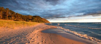 New home within 1/2 mile of Lake Michigan and 5 miles from the Sleeping Bear Dunes