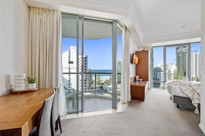 1 bedroom, in-room safe, iron/ironing board, free WiFi