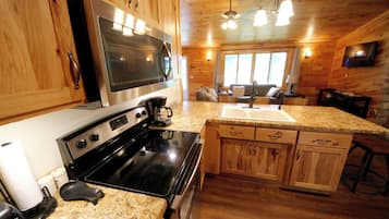 Microwave, oven, stovetop