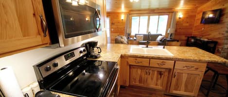 Microwave, oven, stovetop
