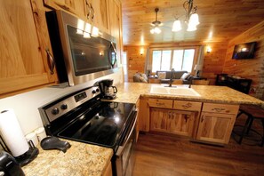Microwave, oven, stovetop