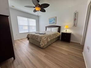 4 bedrooms, iron/ironing board, travel cot, free WiFi