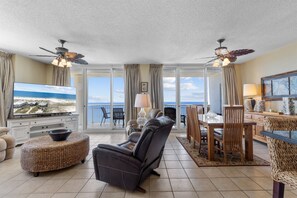 Smart TV, DVD player, foosball, table tennis