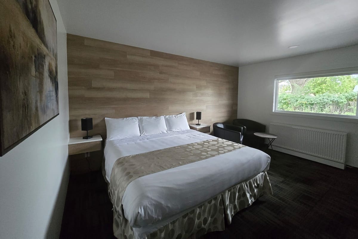 Quarto solteiro, 1 cama King | Roupas de cama antialérgicas