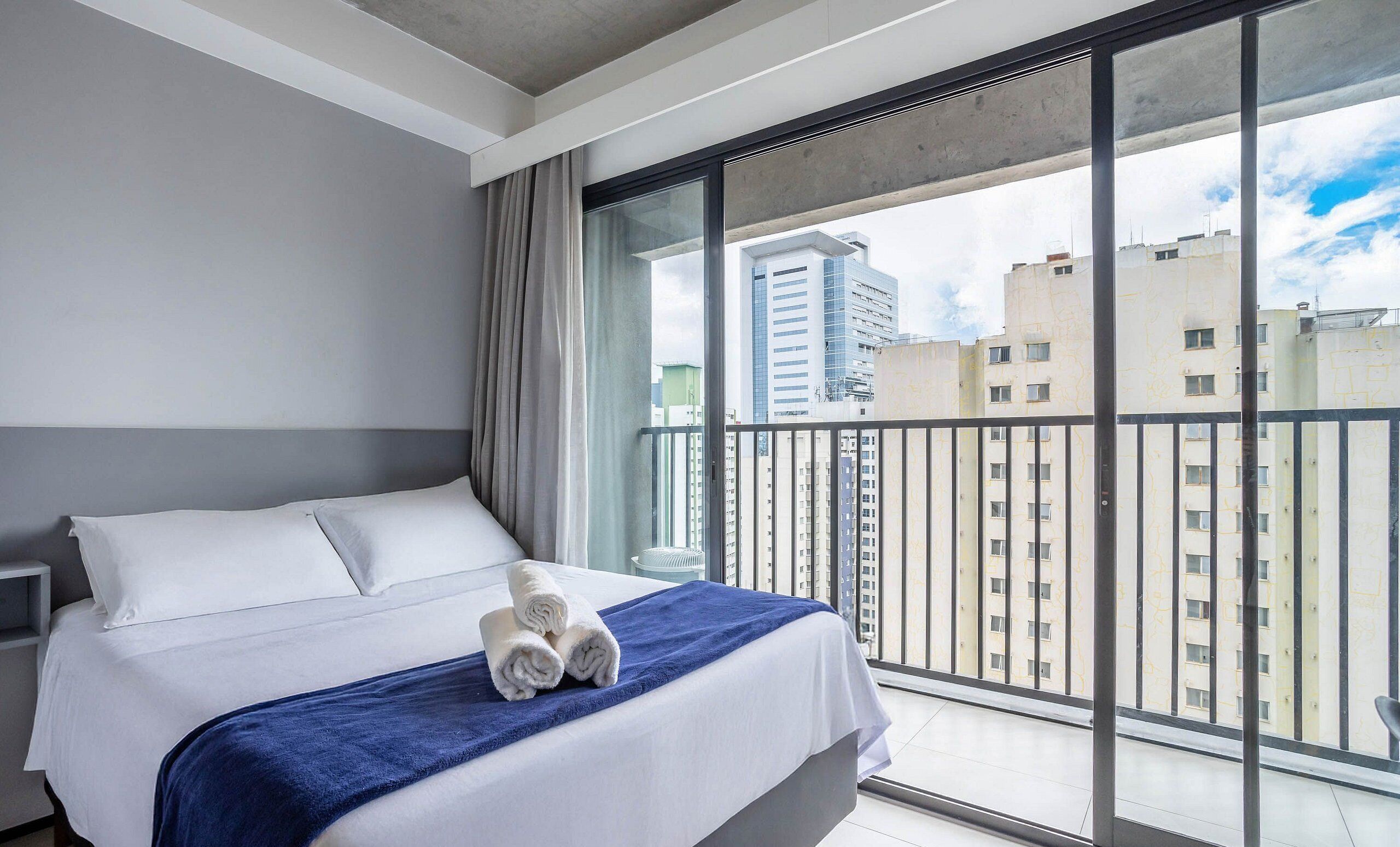 Apartemen Basic | 1 kamar tidur dan Wi-Fi gratis