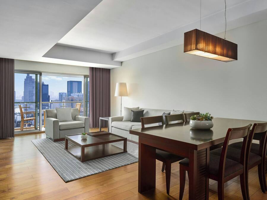 Apartment, 1 Bedroom, Balcony | Living area