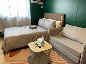 Appart'hôtel, non-fumeur | Coin séjour