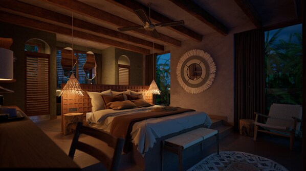 Deluxe Double Room, Garden View