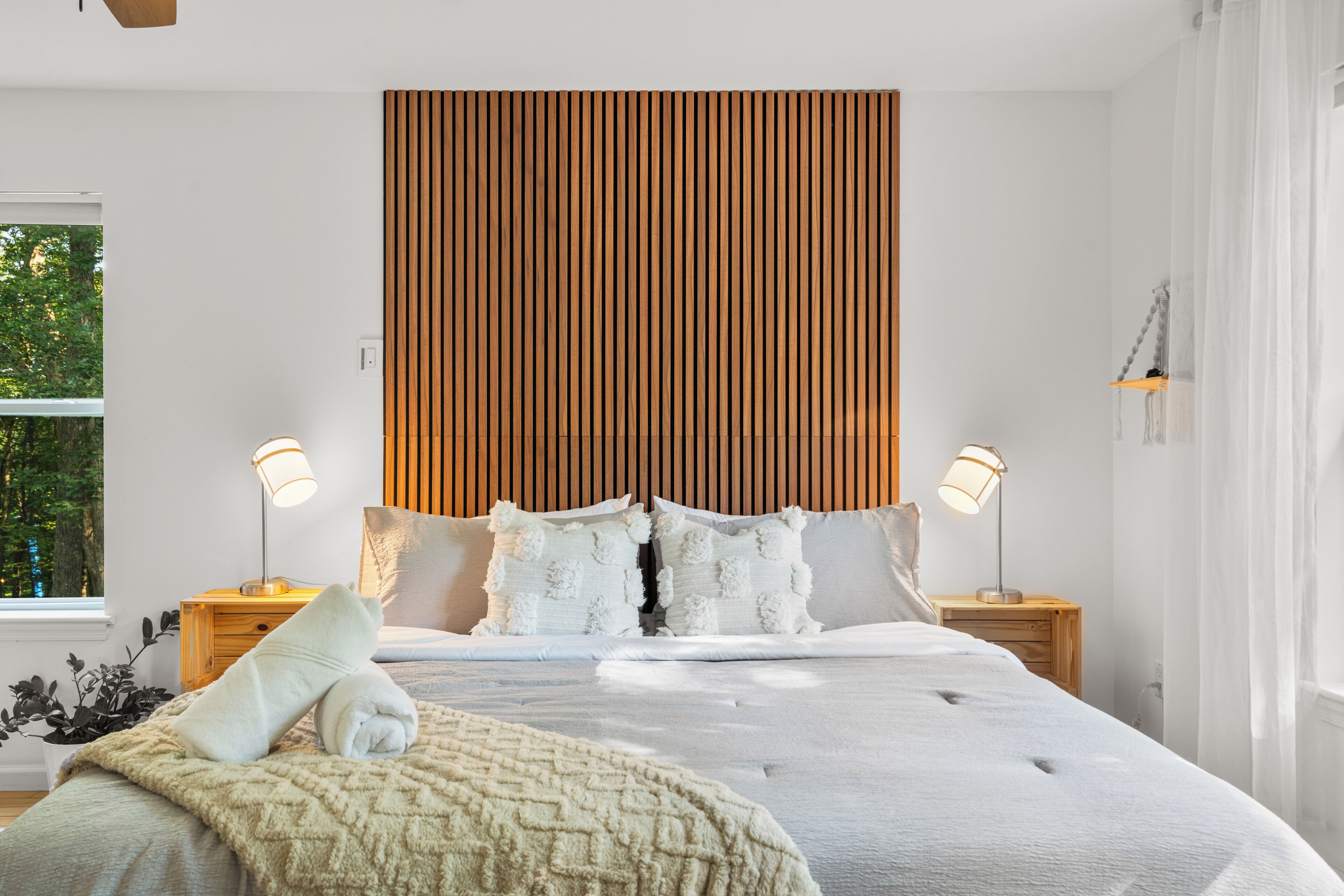 1 chambre, fer et planche à repasser, Wi-Fi, draps fournis