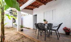 Suíte básica | Opções para refeição ao ar livre