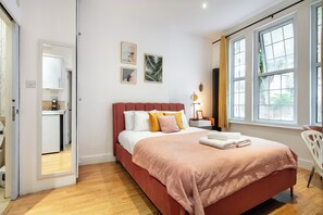 1 makuuhuone, työpöytä, silitysrauta/-lauta, ilmainen Wi-Fi