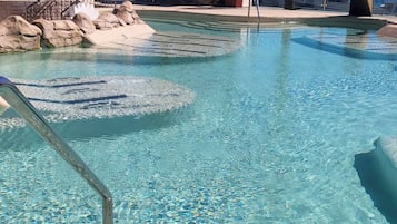 Apartment, 3 Bedrooms, Accessible, Balcony | Pool | Outdoor pool