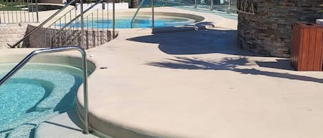 Apartment, 3 Bedrooms, Accessible, Balcony | Pool | Outdoor pool