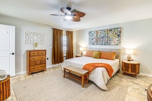 3 bedrooms, iron/ironing board, travel crib, free WiFi