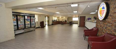 Zona de estar del vestíbulo