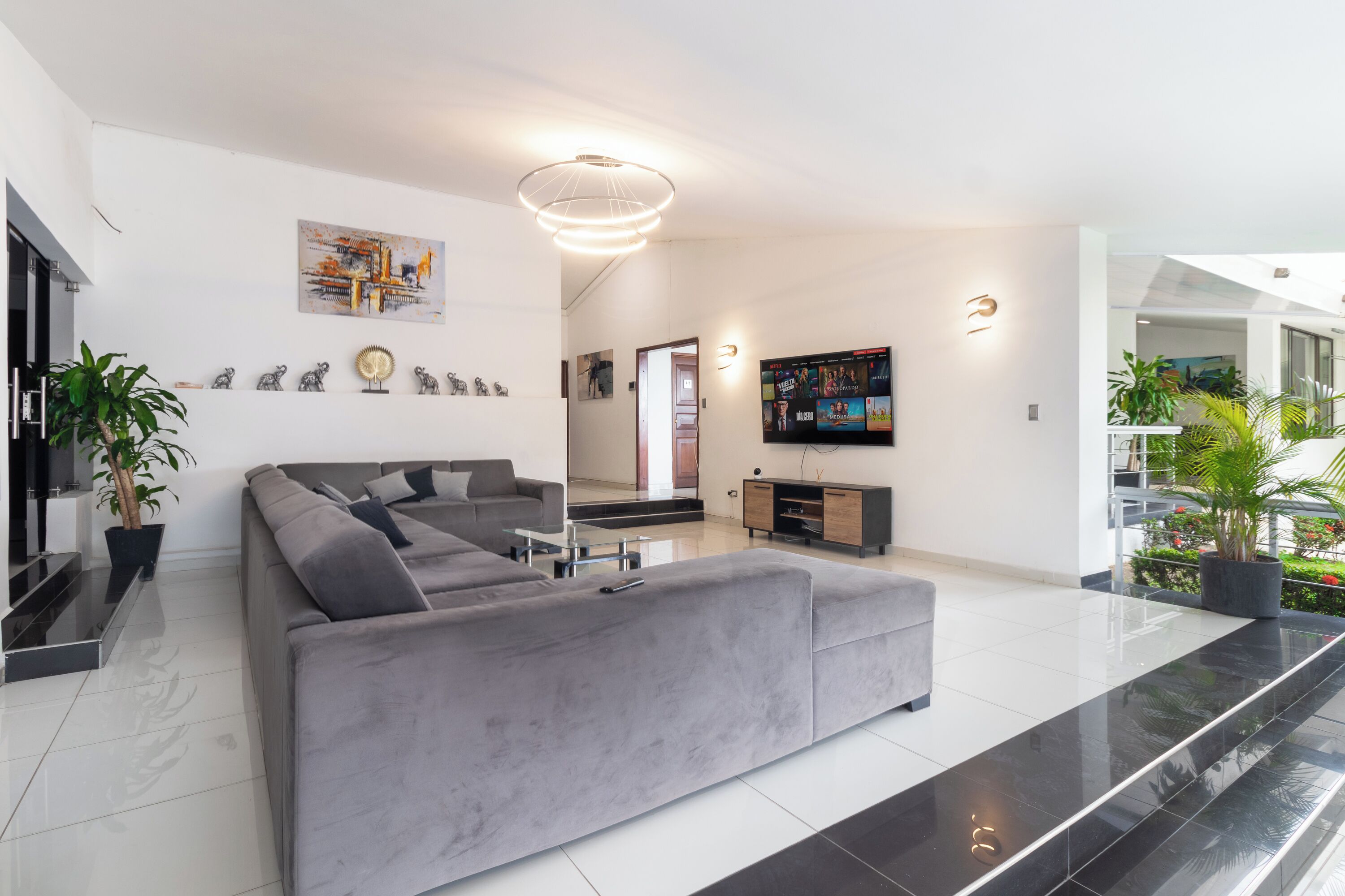 Área de sala de estar