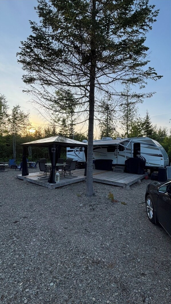 Overnatningsstedets område